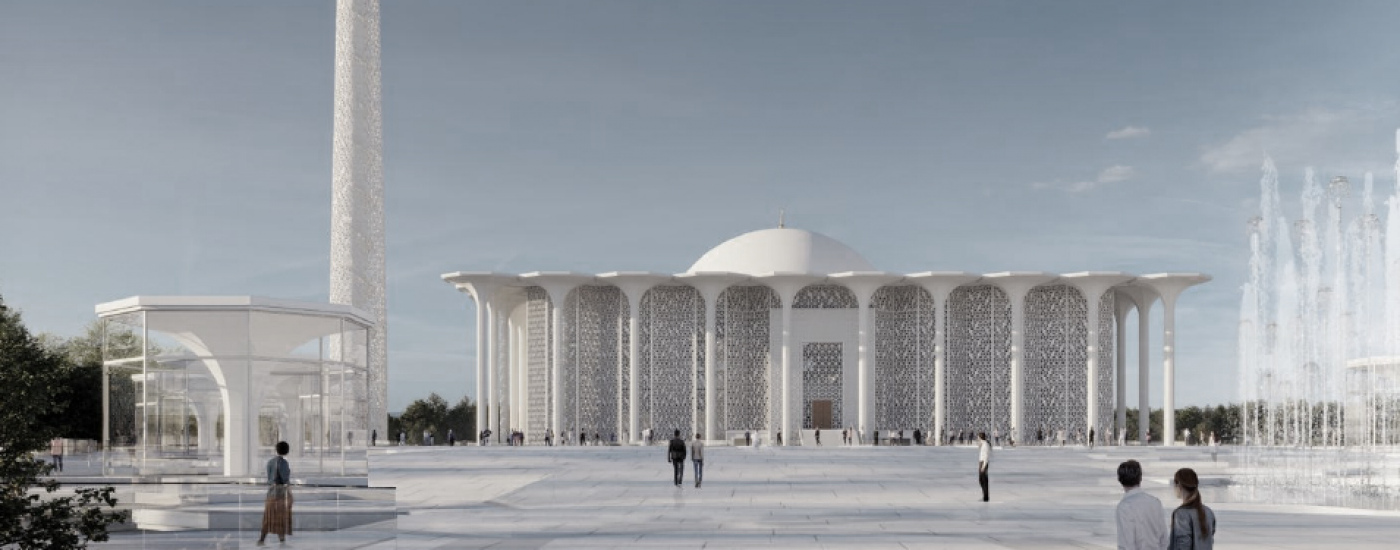 Competition for the project of the Cathedral Mosque in Kazan