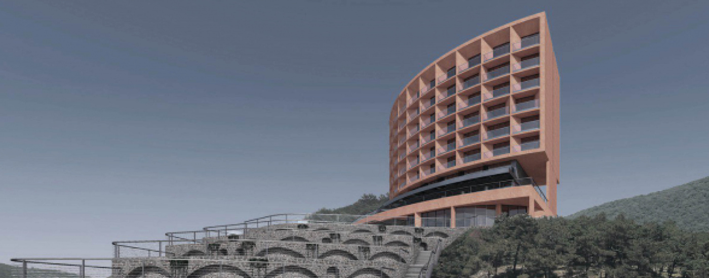 Новый проект гостиницы на Черном море
