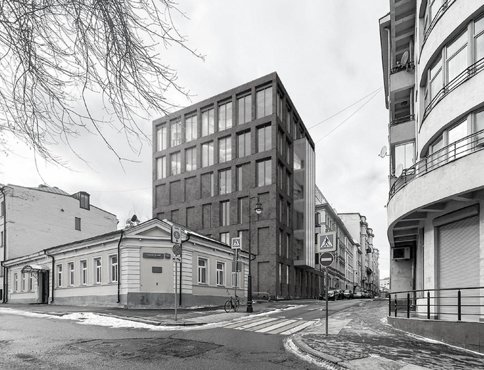 Реконструкция фасадов нежилого здания / Москва